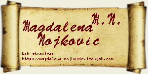 Magdalena Nojković vizit kartica